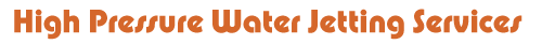 water jetting services
